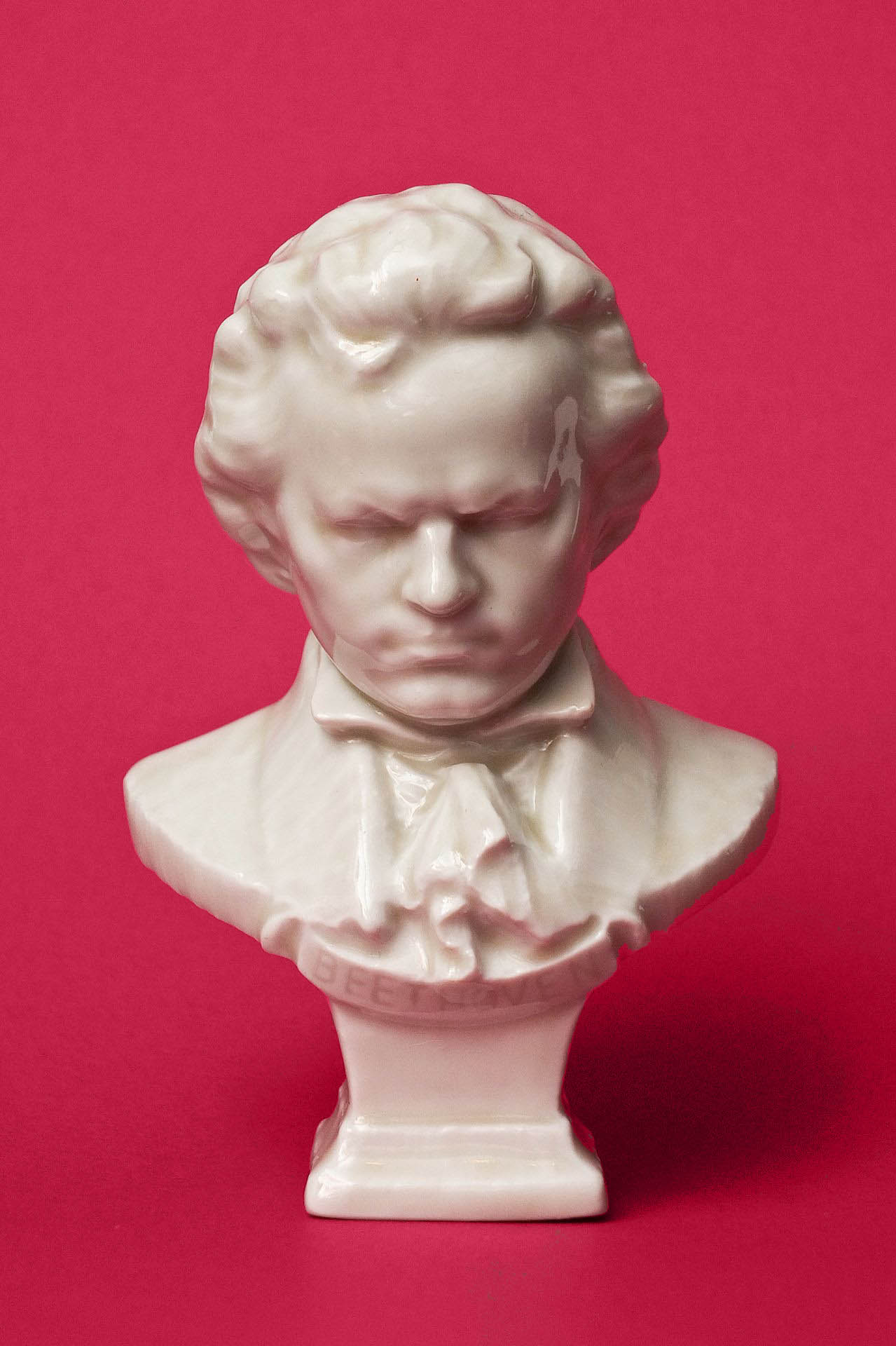 Kőbányai Porcelángyár Beethoven büszt