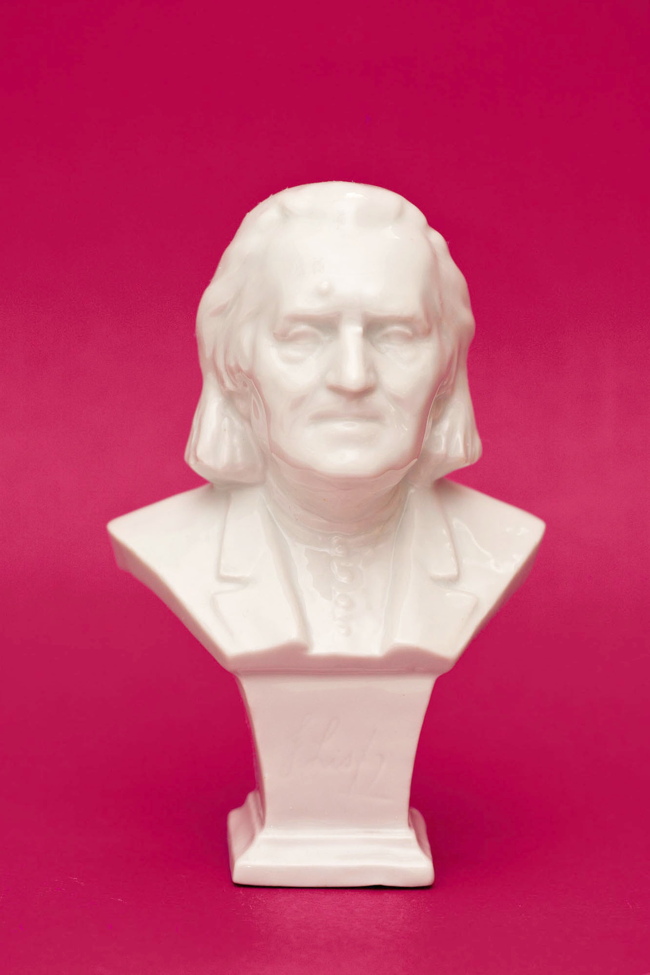 Kőbányai Porcelángyár Liszt Ferenc büszt