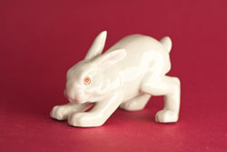 Kőbányai Porcelángyár ugró nyúl